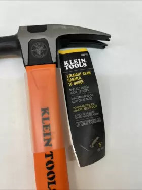 H80718 KLEIN TOOLS Straight Claw Hammer #2