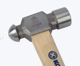 117374 KOBALT Steel Head Hickory Handle Ball Peen Hammer