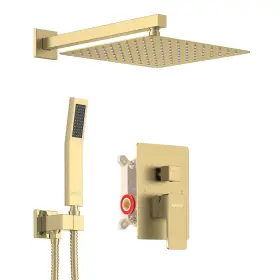 KJ1207 KOJOX Shower Rain Head Handheld Mixer Wall Mount
