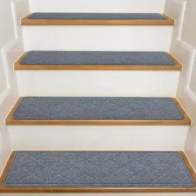 Ltd-dg-mdus KOOTETA Stair Treads Pack Slip Wooden Steps