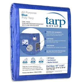 TRA-1020 KOTAP Poly Tarp Waterproof Mil Pack