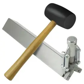 DC810 KRAFT TOOL Bead Clinch Rubber Mallet Kit