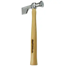 DW254 KRAFT TOOL Drywall Hammer Steel Strght Wood Handle