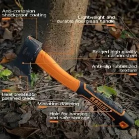 274150 KSEIBI Wood Axe Camp Hatchet #3