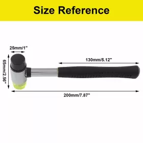 772324596810 KYUIONTY Rubber Mallet Hammer Double Head #3