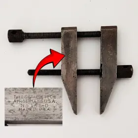 161-D L. S. STARRETT Toolmakers Parallel Clamp #3