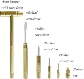 313093921993 LASUND Mini Hammer Screwdriver Tools Jewele #3