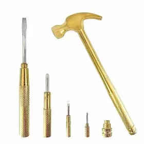726960808998 LASUND Hammer Screwdriver Multitool Camping Set
