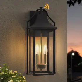 XG7009O-2BK LAWYETTLE Wall Sconce Light Dusk Dawn