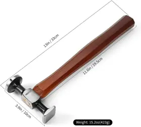 445011287201 HAMMER Mallet Carbon Steel Double Head Cobbler #2