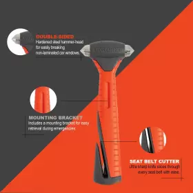 840002140508 LIFEHAMMER Safety Hammer Emergency Escape Rescue #2