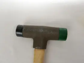 125H LIXIE Machinist Deadblow Hammer Faces Cracked Handle #3