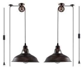 717777005267 LOVEFINDAHOME Pendant Light Pulley Pack Plug