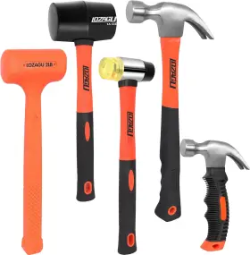 313101095098 LOZAGU Hammer Set Blow Claw Rubber Mallet