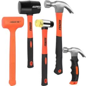 LOZ-C05 LOZAGU Hammer Set Blow Claw Rubber Mal