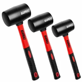 LOZ-H48 LOZAGU Rubber Mallet Hammer Fiberglass Handle