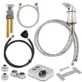 789609332698 LUKLOY Salon Shampoo Bowl Faucet Vacuum Breaker