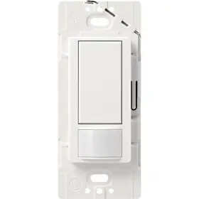 MS-OPS5M-SW LUTRON Motion Sensor Switch Pole Snow Amp Single