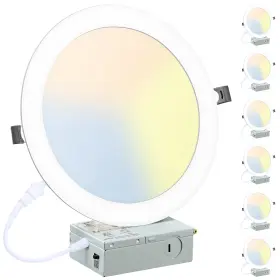 LZ-8C-6P-QRD LZHOME Led Recessed Recess Lighting Pack