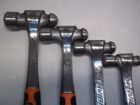BH24AV-O MAC TOOLS Antivibe Ball Peen Hammer Set Tray #2