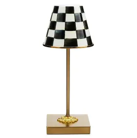 84302-040 MACKENZIE-CHILDS Led Cafe Table Lamp Courtly Check