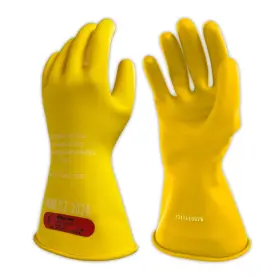 M-0-11-Y-10 MAGID Rubber Insulating Electrical Safety Gloves