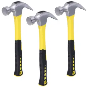 758226509202 MANCHAP Pack Claw Hammer Fiber Glass Forged Hea