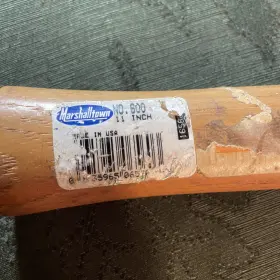 600-16 MARSHALLTOWN Wood Handle Brick Hammer #2