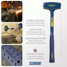B3-4LBL MARSHALLTOWN Estwing Big Drilling Crack Hammer Handle #3