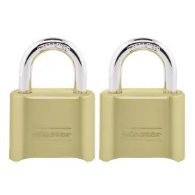 175EC2 MASTER LOCK Combination Padlock Pack Gate Fence Shed