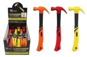 656554979677 MAX FORCE Claw Hammer Colorful Grips