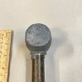 250-MB METOCRAFT Machinist Hammer Lead Head Handle Grip #2