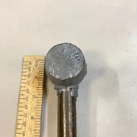 250-MB METOCRAFT Machinist Hammer Lead Head Handle Grip #3
