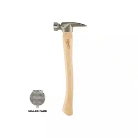 313020018093 MILWAUKEE Wood Milled Hickory Framing Hammer