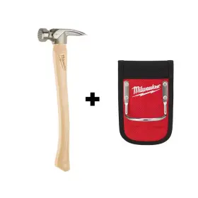 313044312320 MILWAUKEE Wood Milled Hickory Framing Hammer