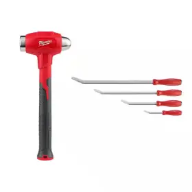 313100088008 MILWAUKEE Blow Ball Peen Hammer Pry Bar Set