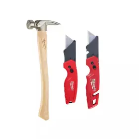 313106597511 MILWAUKEE Wood Milled Hickory Framing Hammer Kni