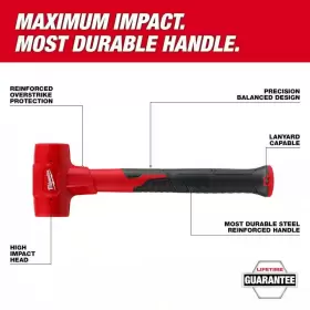 445042526522 MILWAUKEE Blow Hammer Pry Bar Set #2