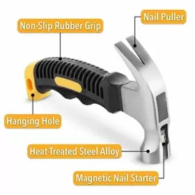 810053330449 MR. PEN Hammer Camping Claw Stubby Tack Tool #3
