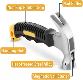 HM06 MR. PEN Hammer Camping Claw Stubby Tack #3