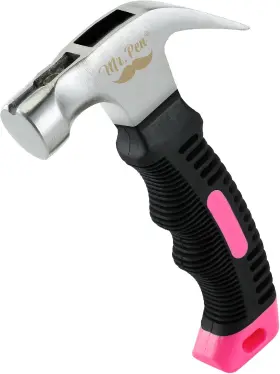LQSO001M350VC MR. PEN Hammer Pink Camping Claw Stubby Tack