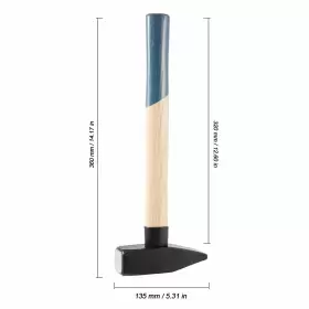 758226347897 MUKCHAP Blacksmith Hammer Carbon Steel Cross Pee #2