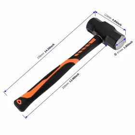 758226997481 MUKCHAP Pack Sledge Hammer Mini Steel Head #2