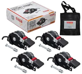 RS106R-BOX4-PK MYTEE PRODUCTS Bolt Ratchet Straps Pack Cargo
