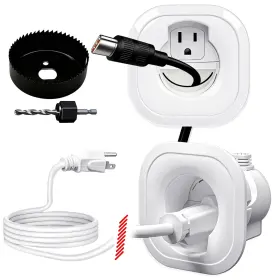 Naerza-outletbox NAERZA Wall Cable Management Wire Organizer