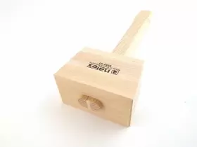 616909150830 NAREX Gram Beech Wood Carving Mallet #2