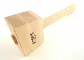 616909150830 NAREX Gram Beech Wood Carving Mallet #3