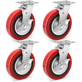 LJ-SX-8B NEFISH Caster Wheels Polyurethane Set