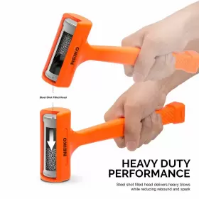 837013028468 NEIKO Blow Hammer Neon Unibody Grip #2