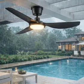 DY1144A-3B-52 NEWDAY Ceiling Fan Waterproof Led Remote DY1144A-3B-52 NEWDAY Ceiling Fan Waterproof Led Remote